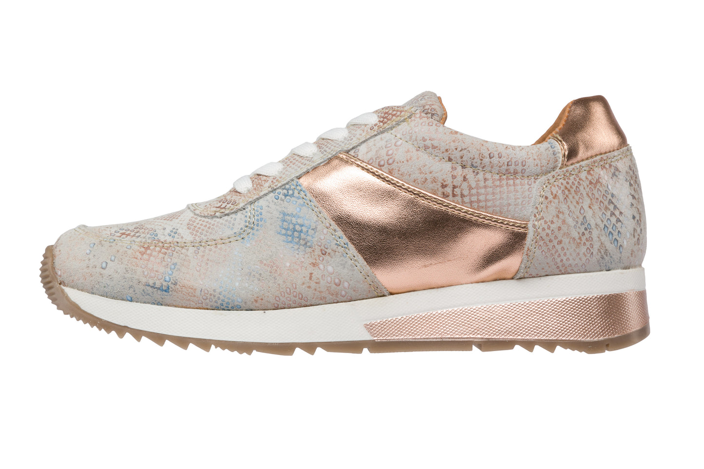 Holly Fashion Sneakers: Peachy Snake