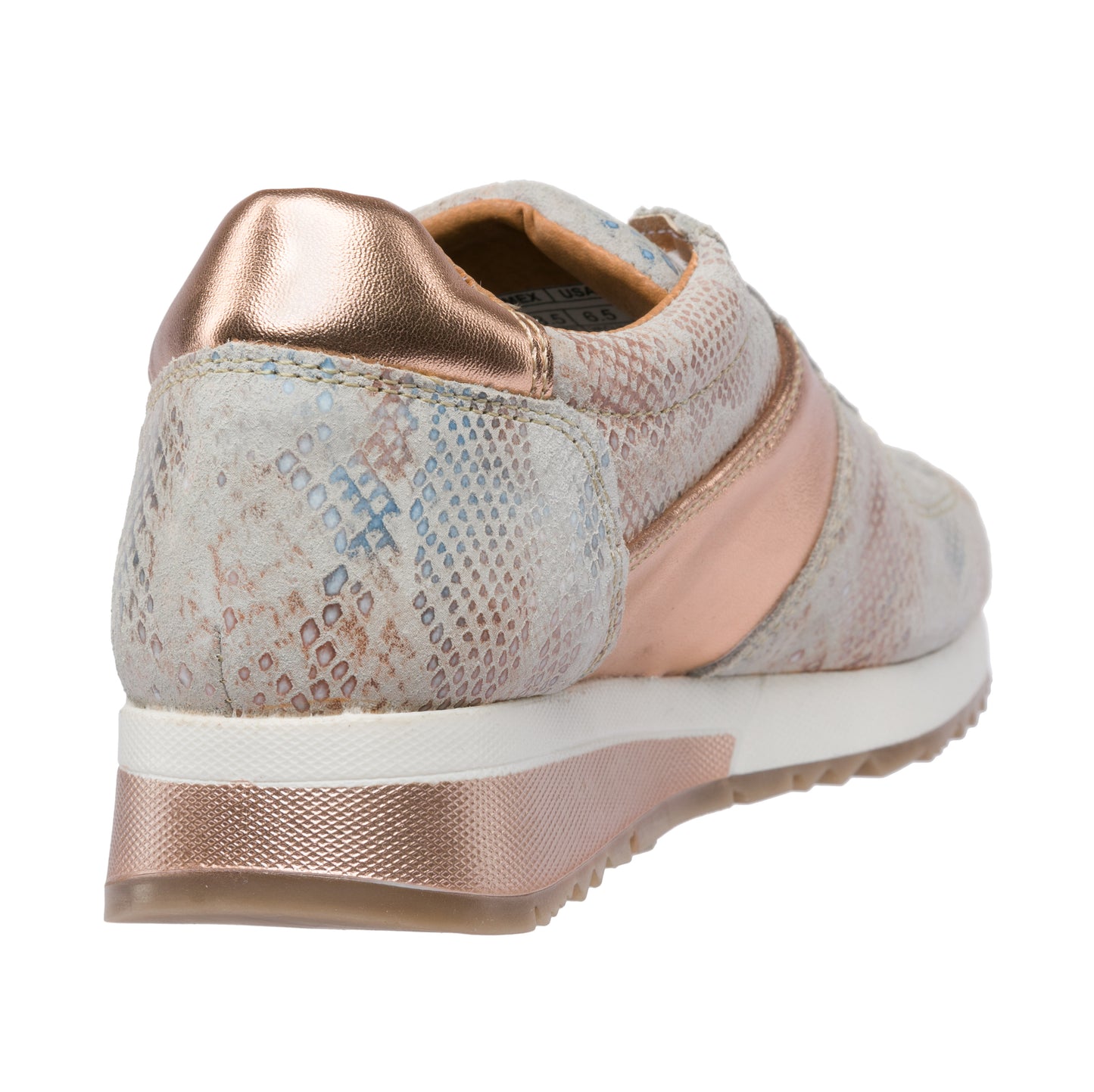 Holly Fashion Sneakers: Peachy Snake