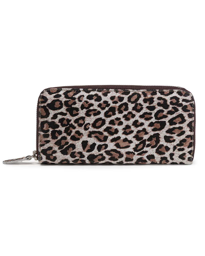 Zip Wallet: Leopard