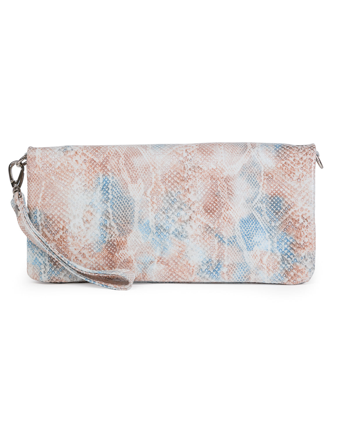 Crystal Cross Body: Peachy Snake