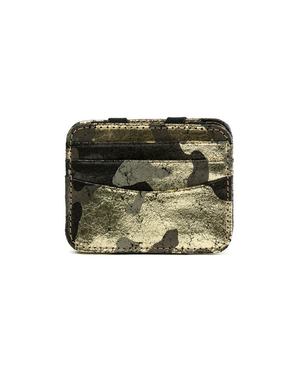 Magic Wallet: Black Gold Camouflage