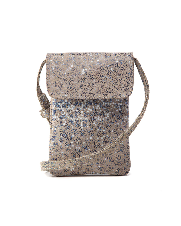 Penny Phone Bag: Leopard Stingray