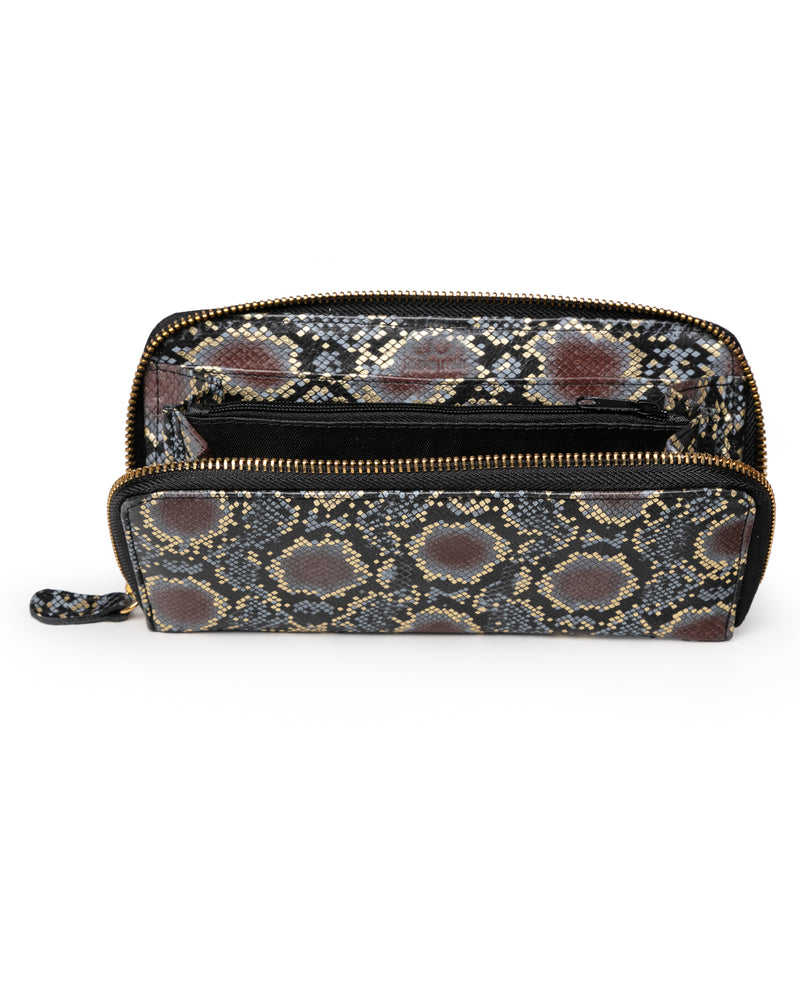 Zip Wallet: Rattlesnake Gold
